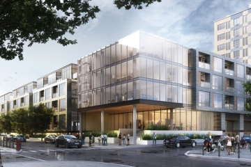 Architect rendering of 23rd & Cherry Street in Philadelphia